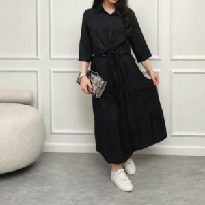 womens-blouse-skirt-black