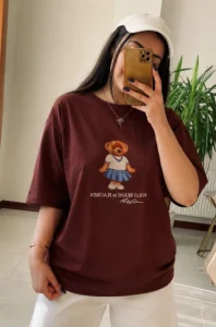 womens-boxy-t-shirt-paddington-bear-brown